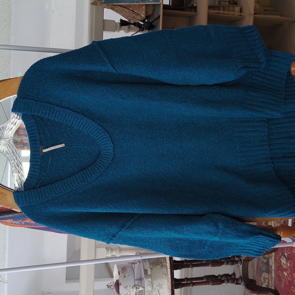 Free People Brookside Tunic Sweater Blouse Top NWOT
